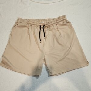 Men's Athletic Tan Shorts
